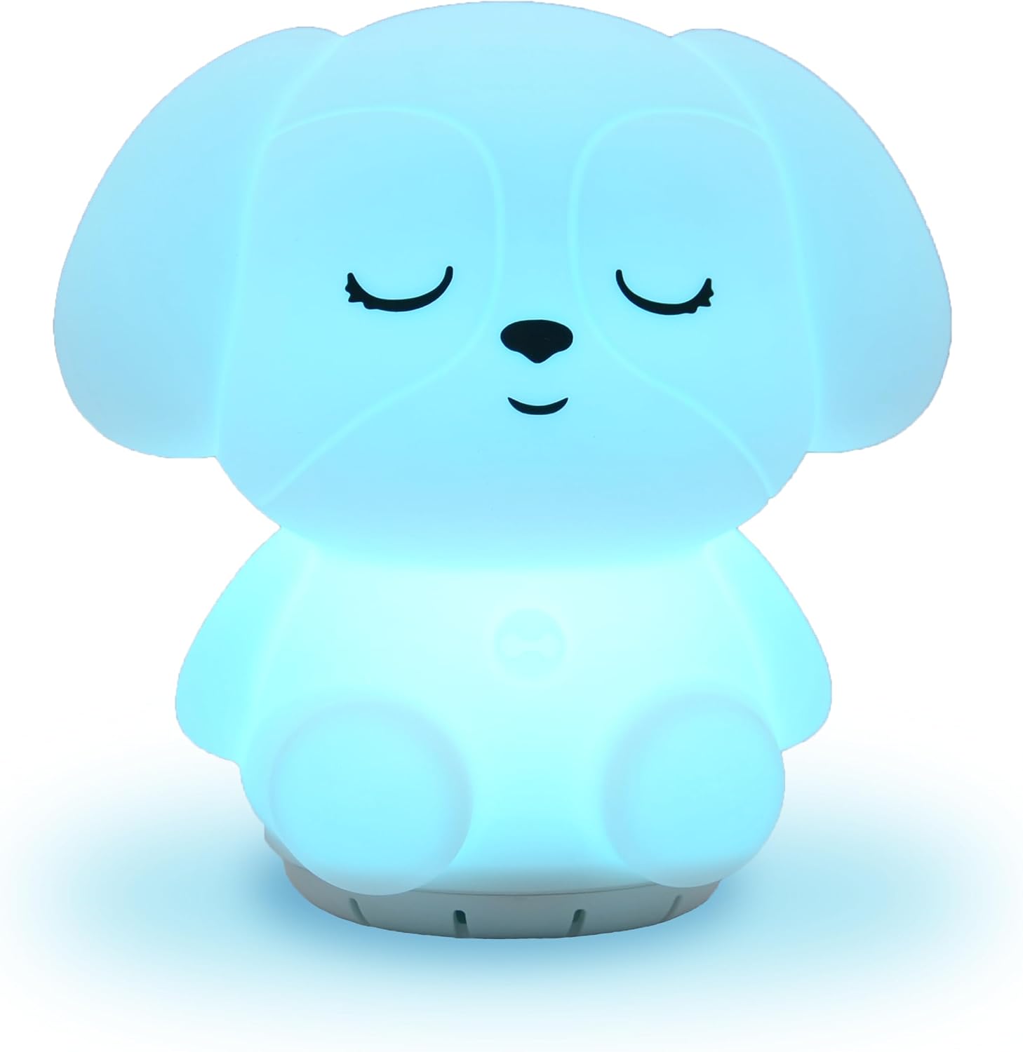 Rainlax Breathing Puppy glowing softly in blue light